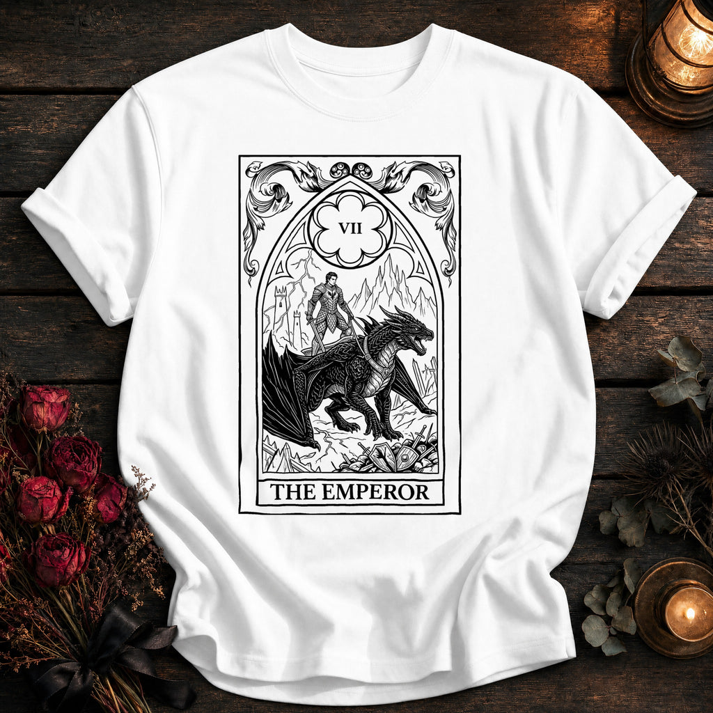 Emperor Tarot Black - White