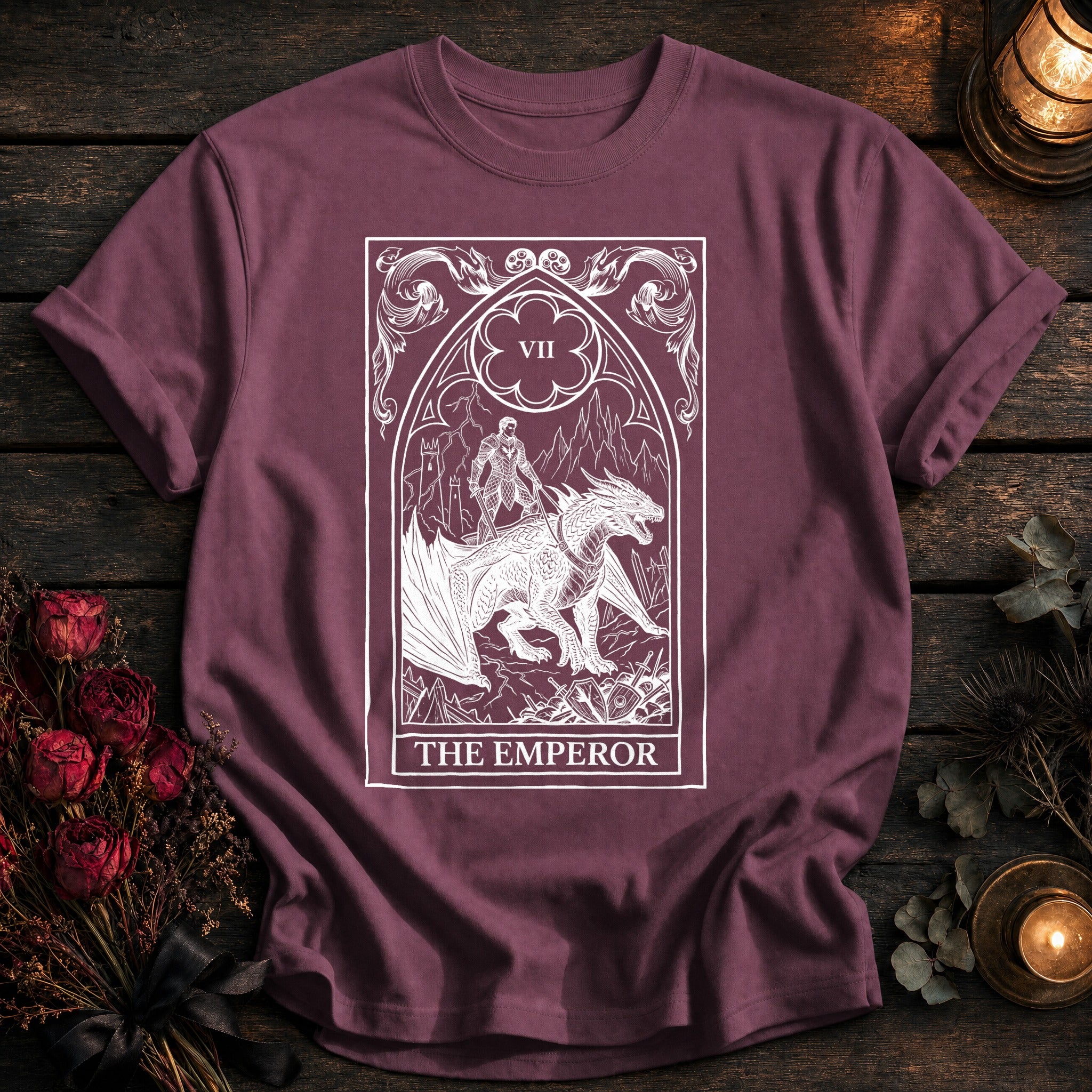 Emperor Tarot White - Berry