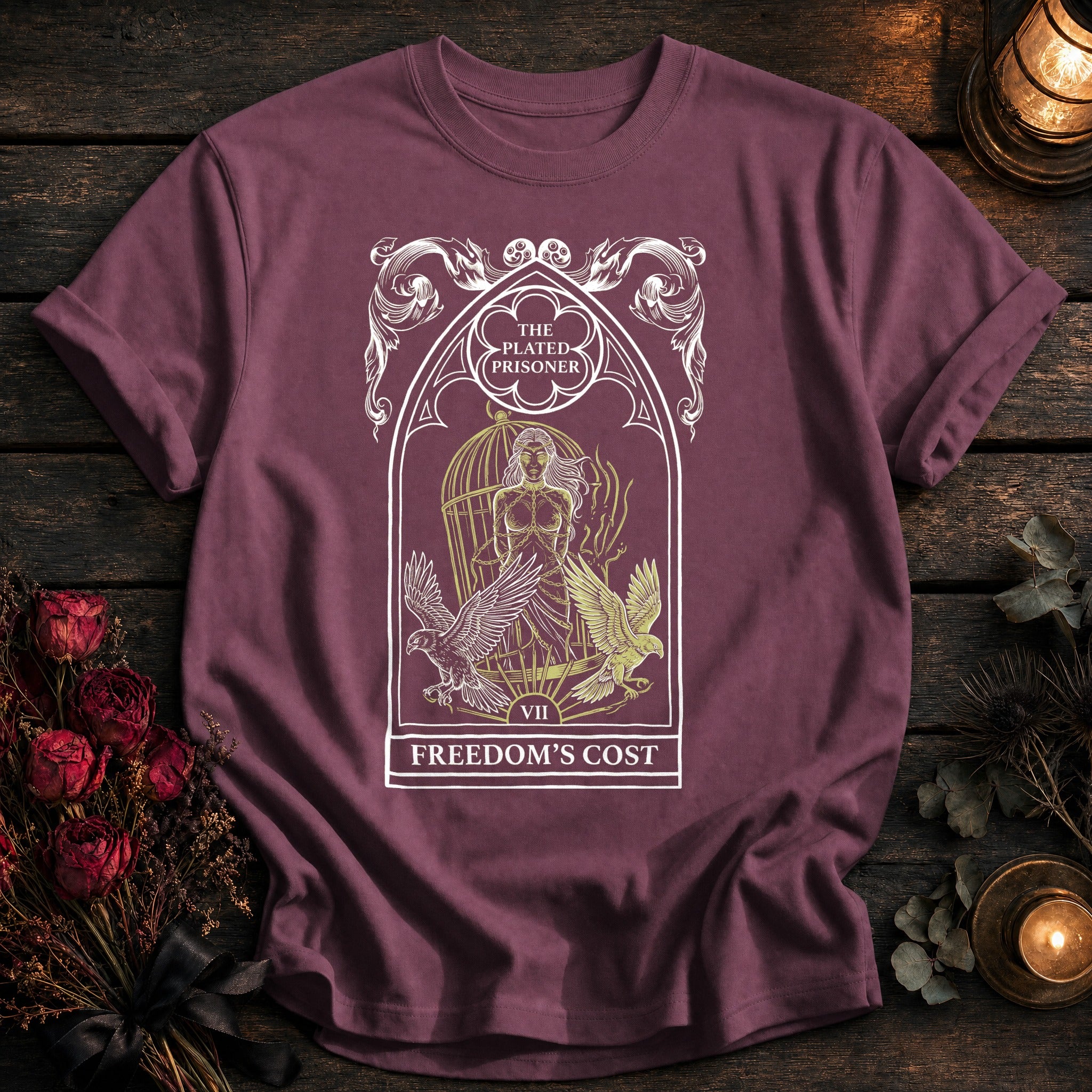 Freedoms Cost Tarot White - Berry