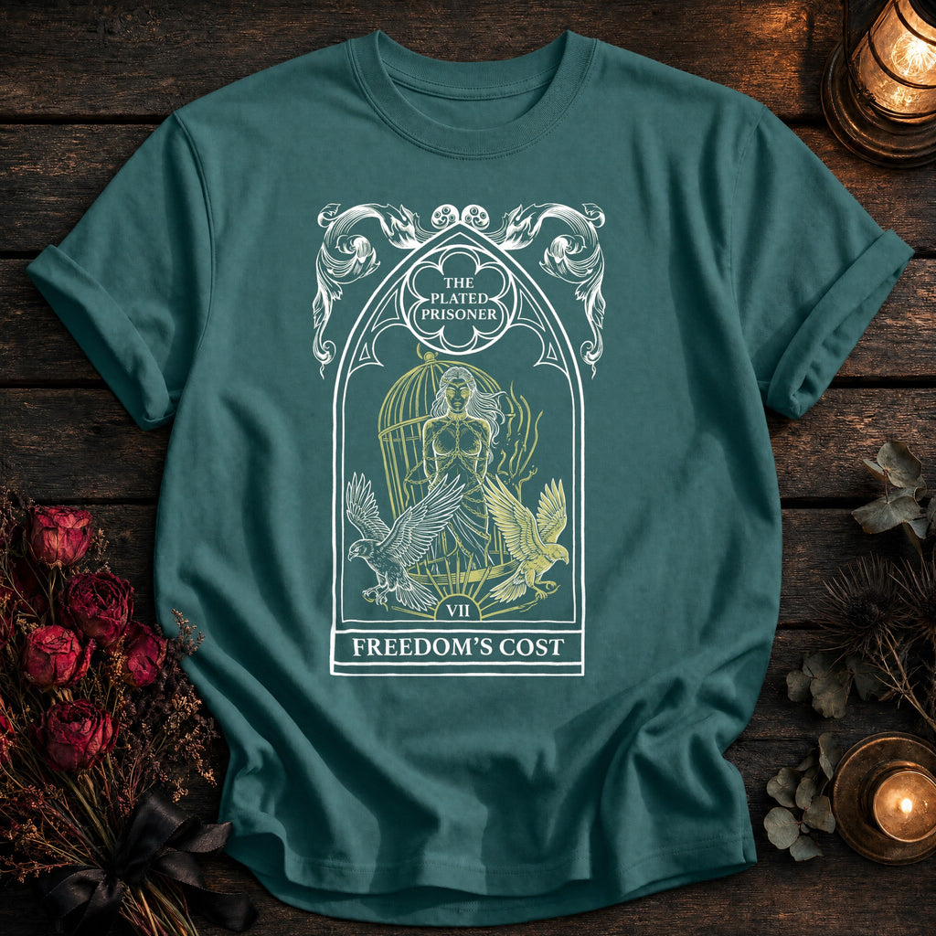 Freedoms Cost Tarot White - Seafoam