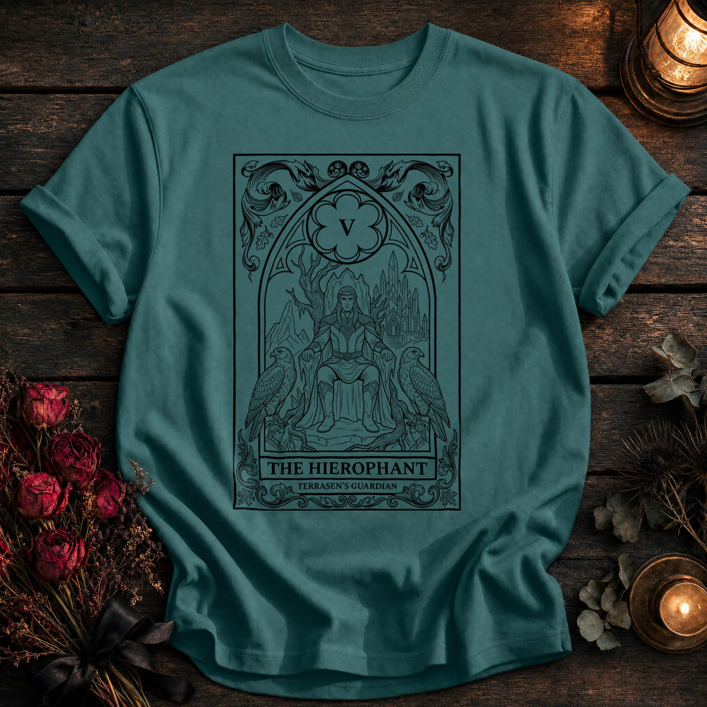 Hierophant Tarot Black - Seafoam