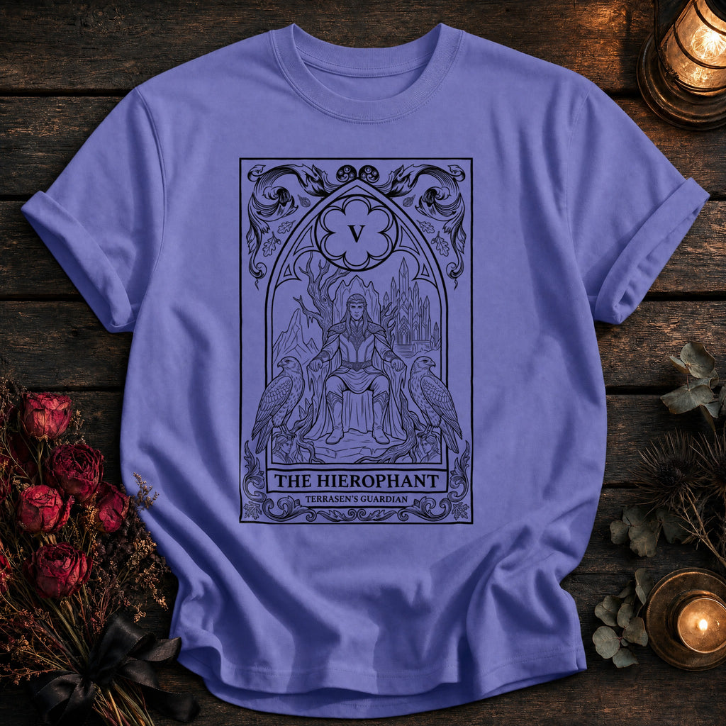 Hierophant Tarot Black - Violet