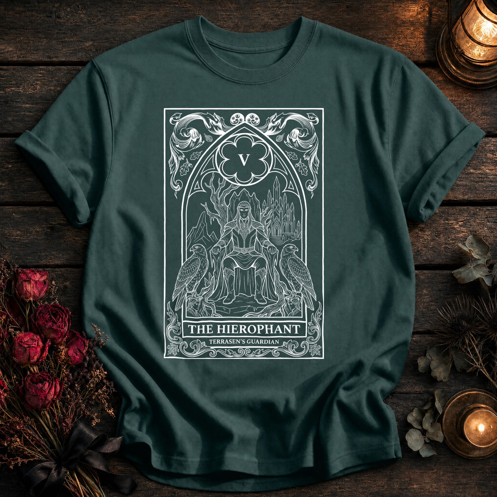 Hierophant Tarot White - Blue Spruce