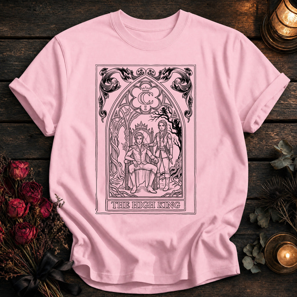 High King Tarot Black Outline - Blossom