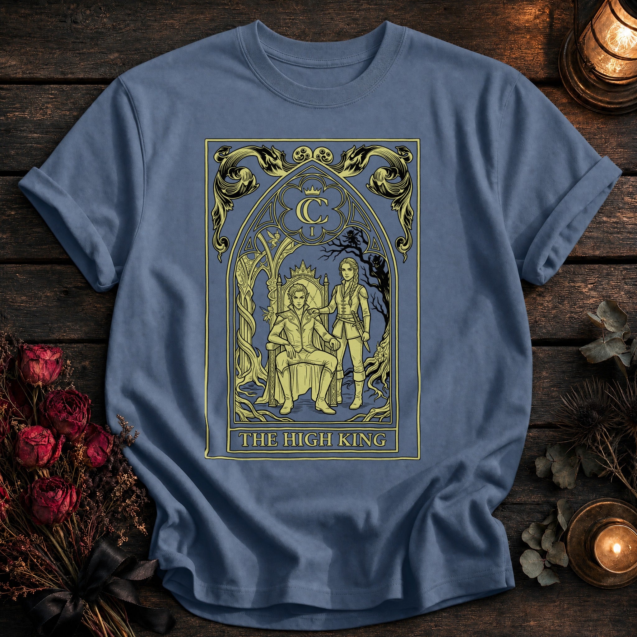 High King Tarot Black - Blue Jean