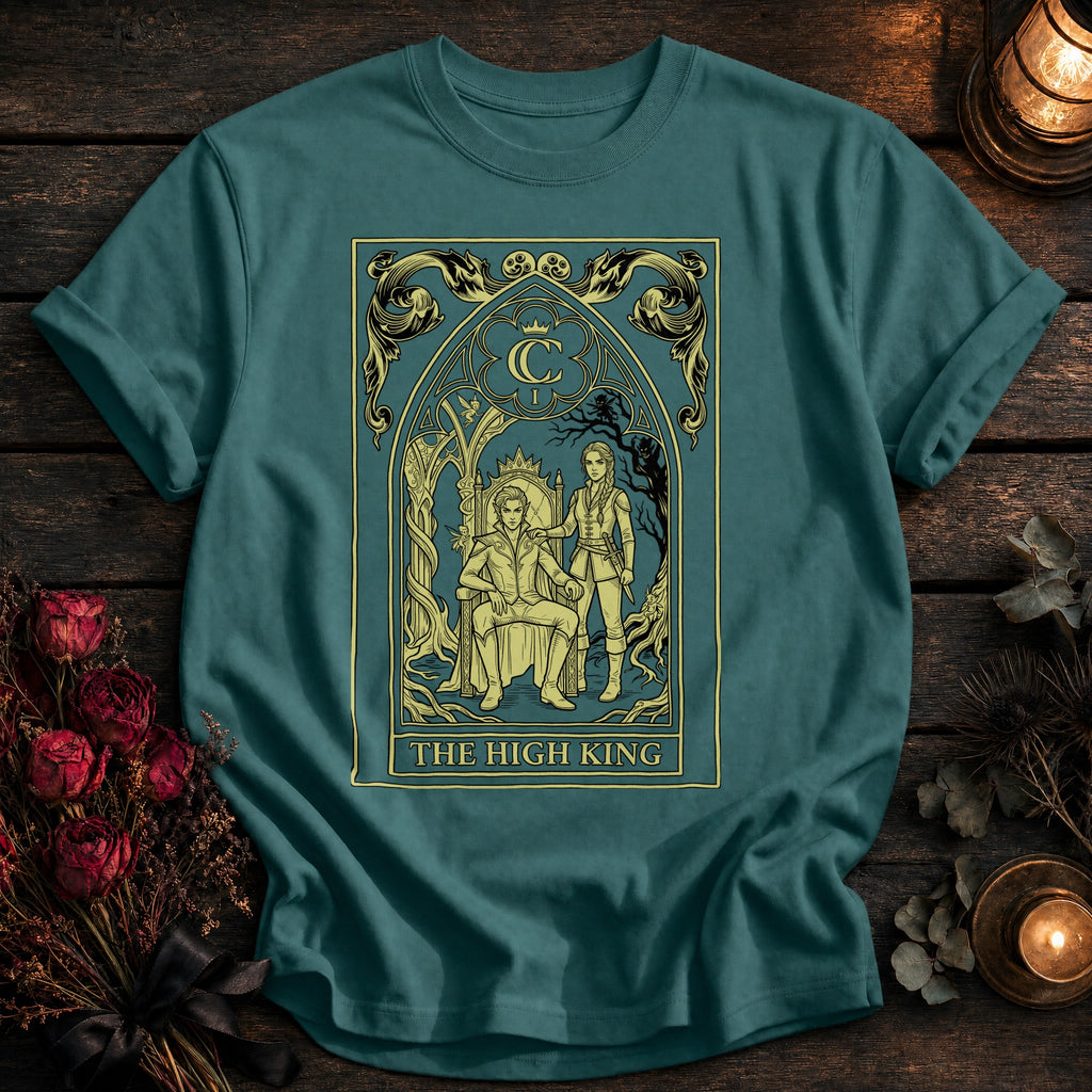 High King Tarot Black - Seafoam