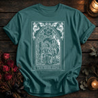 High King Tarot White Outline - Seafoam