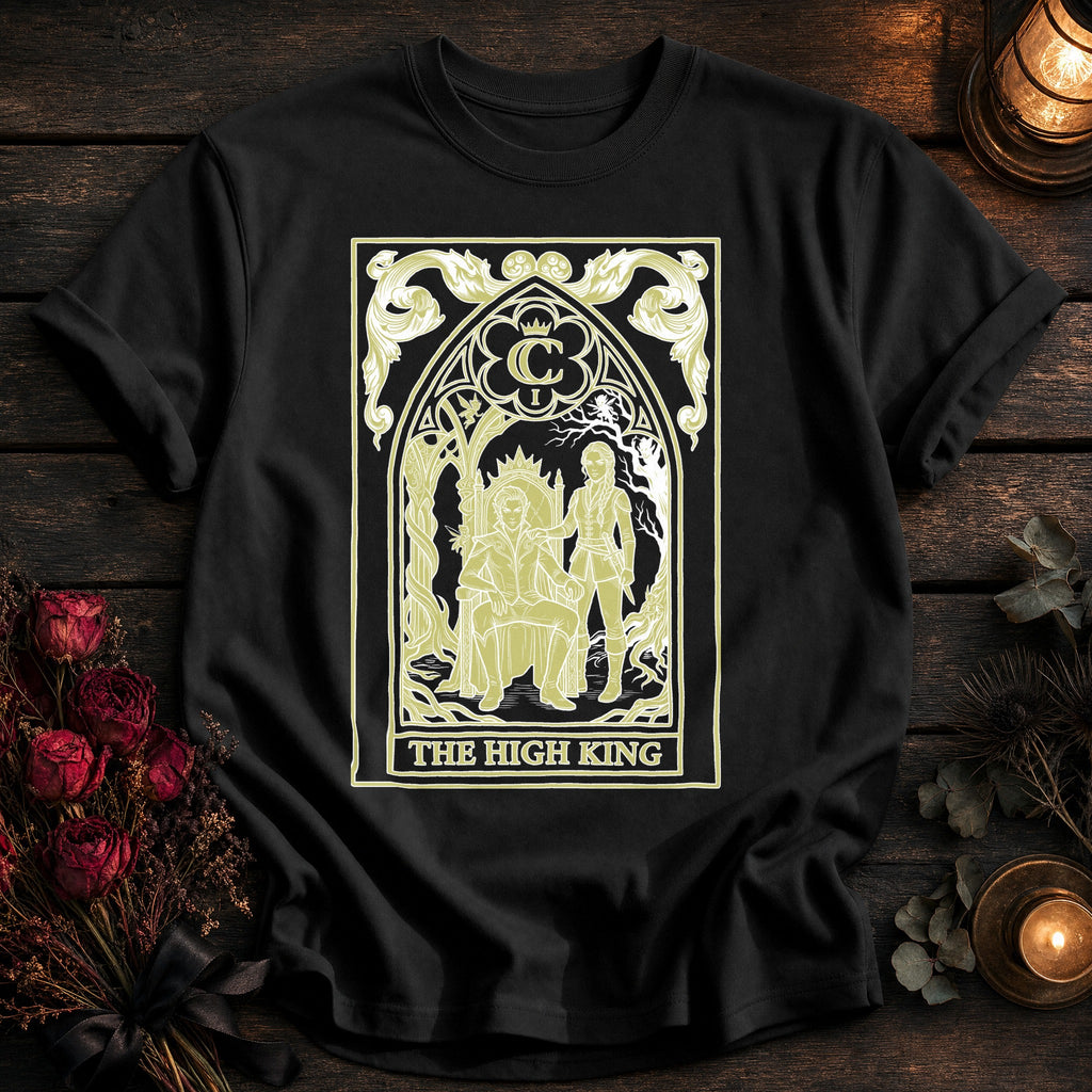 High King Tarot White - Black