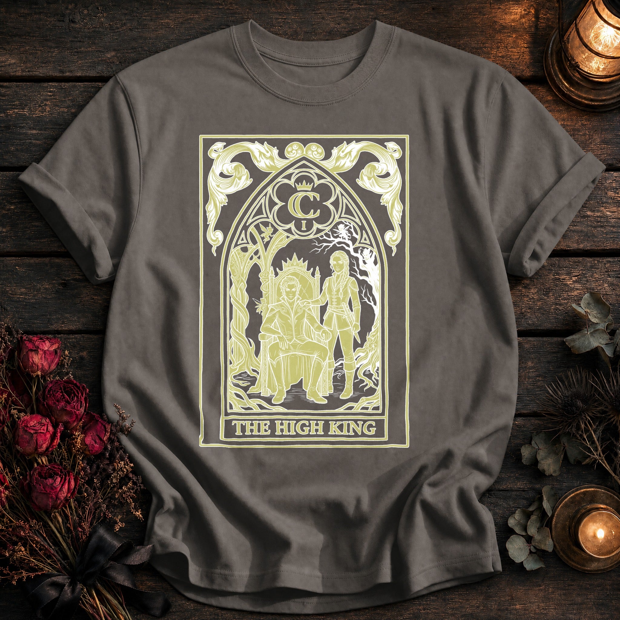 High King Tarot White - Grey