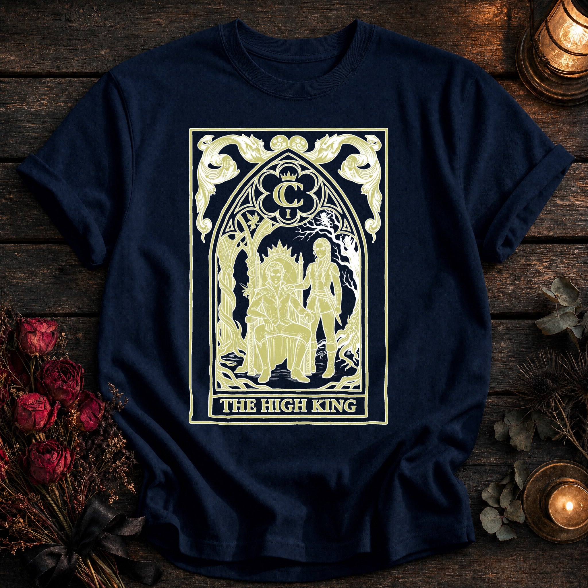High King Tarot White - True Navy