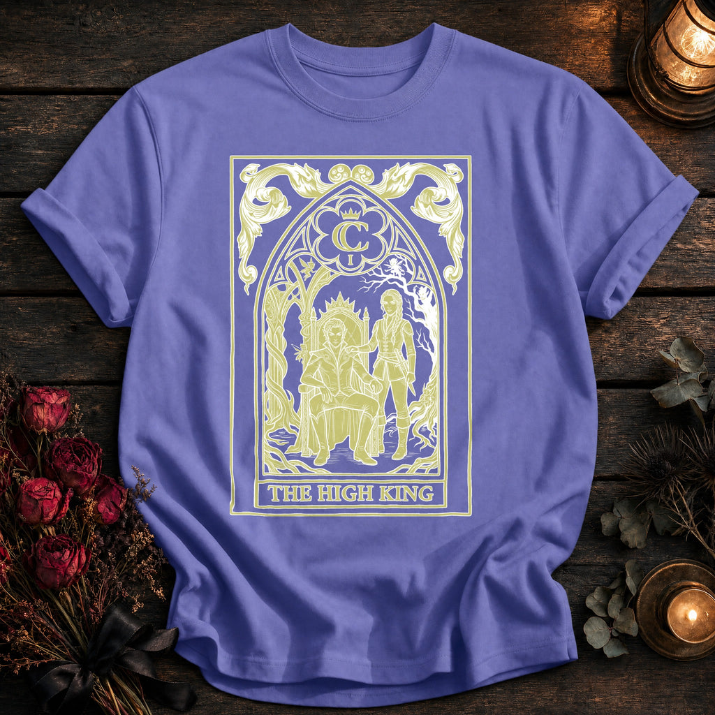 High King Tarot White - Violet
