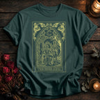 High King Tarot Yellow Outline - Blue Spruce