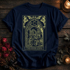 High King Tarot Yellow Outline - True Navy