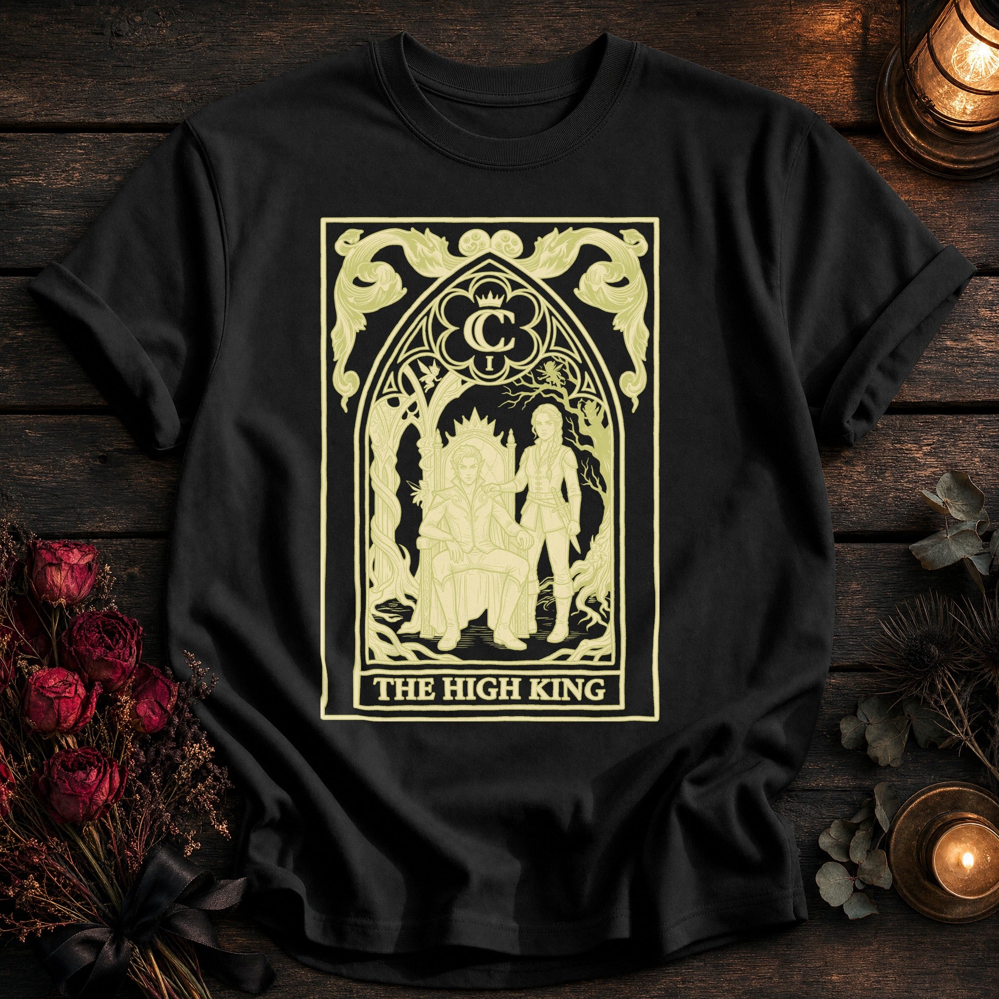 High King Tarot Yellow - Black