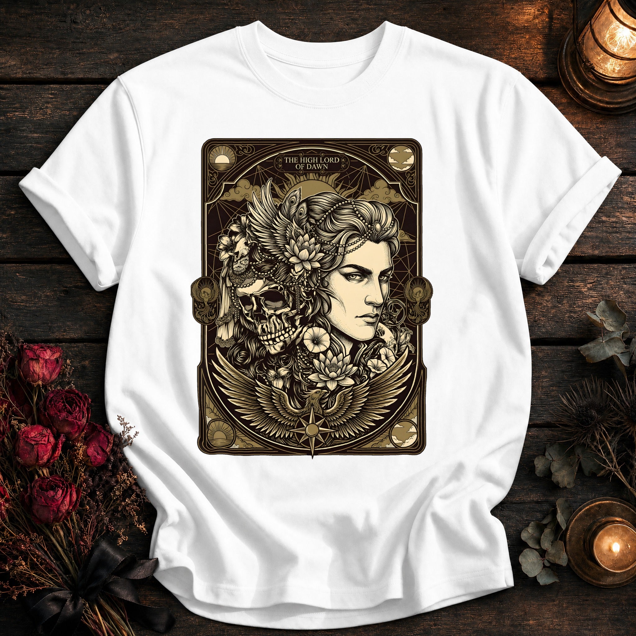 High Lord Of Dawn Tarot - White