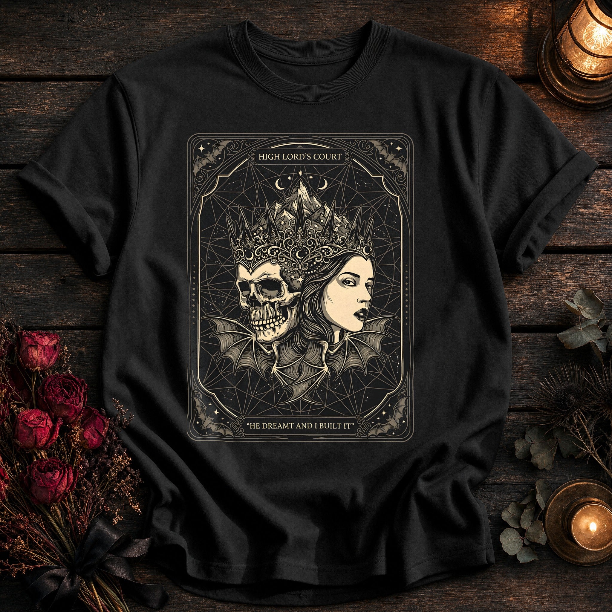 High Lords Court I Built It Tarot - Black