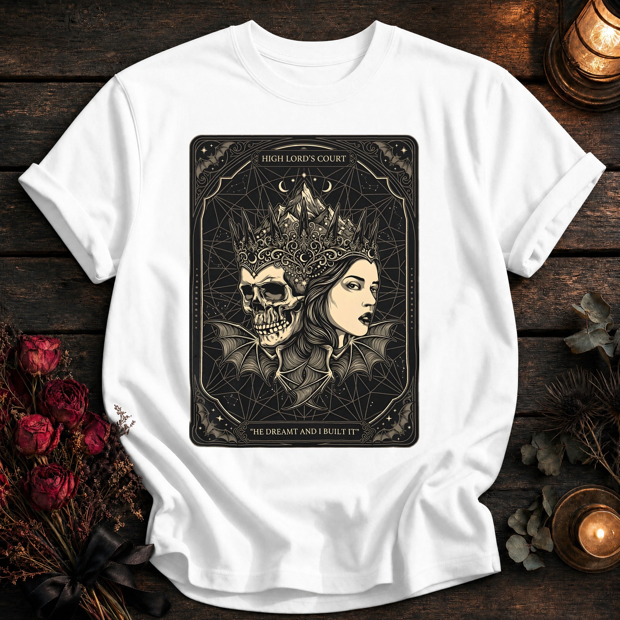 High Lords Court I Built It Tarot - White