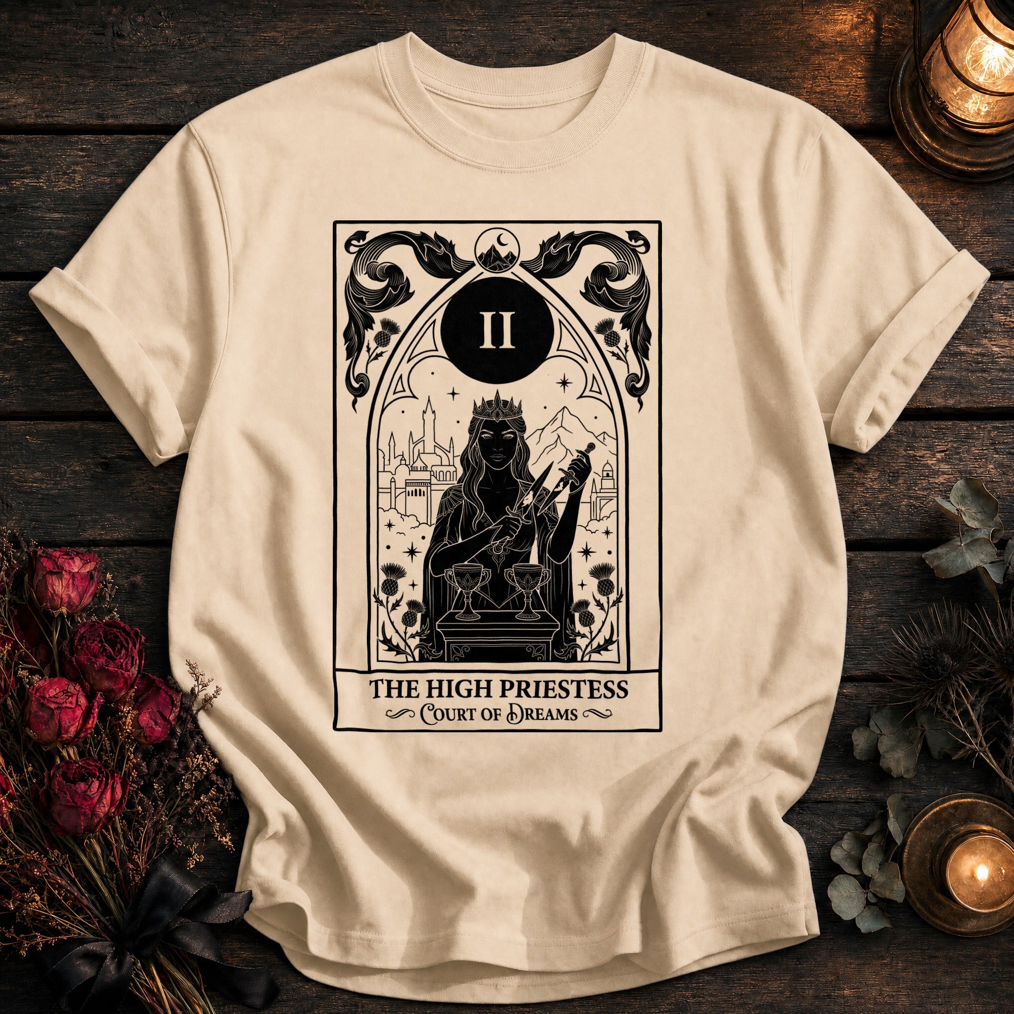 High Priestess Court Of Dreams Black - Ivory