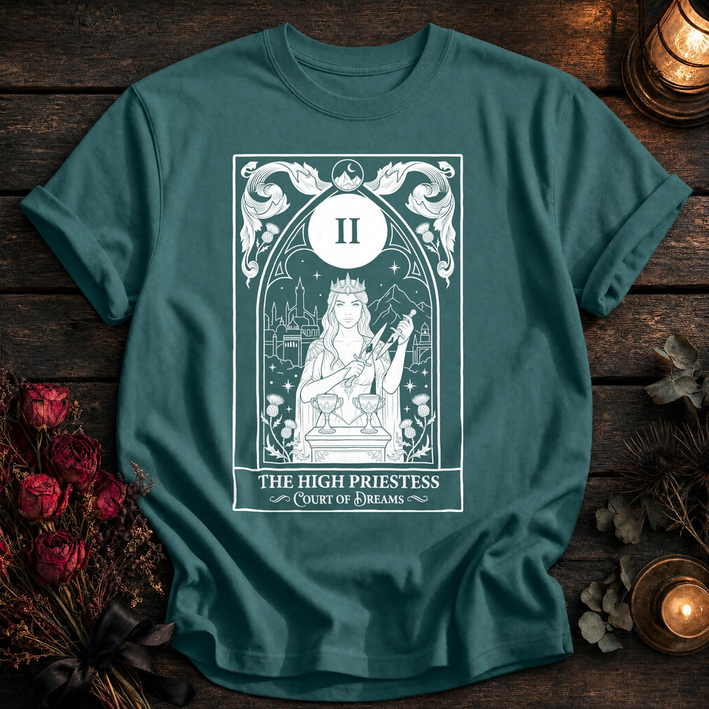 High Priestess Court Of Dreams White - Seafoam