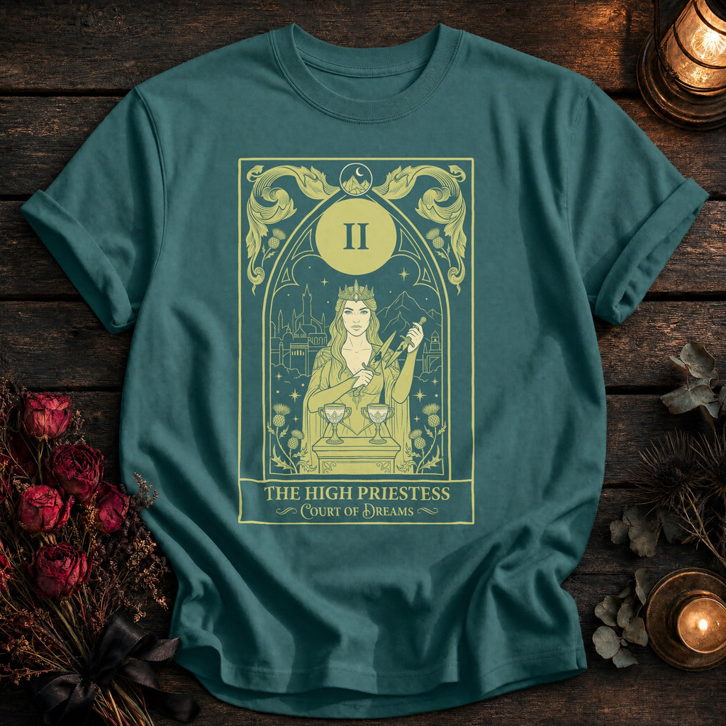 High Priestess Court Of Dreams Yellow - Seafoam