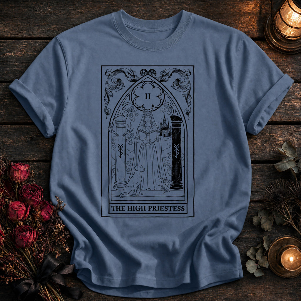 High Priestess Tarot Black - Blue Jean
