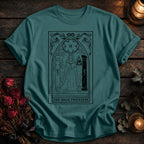 High Priestess Tarot Black - Seafoam