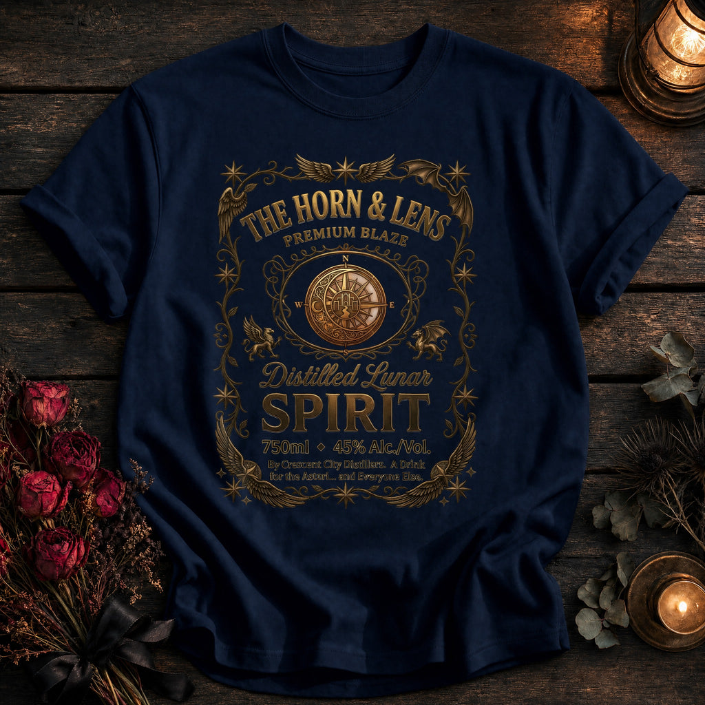 Horn And Lens Spirit Label - True Navy