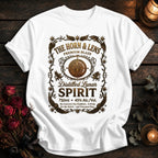 Horn And Lens Spirit Label - White
