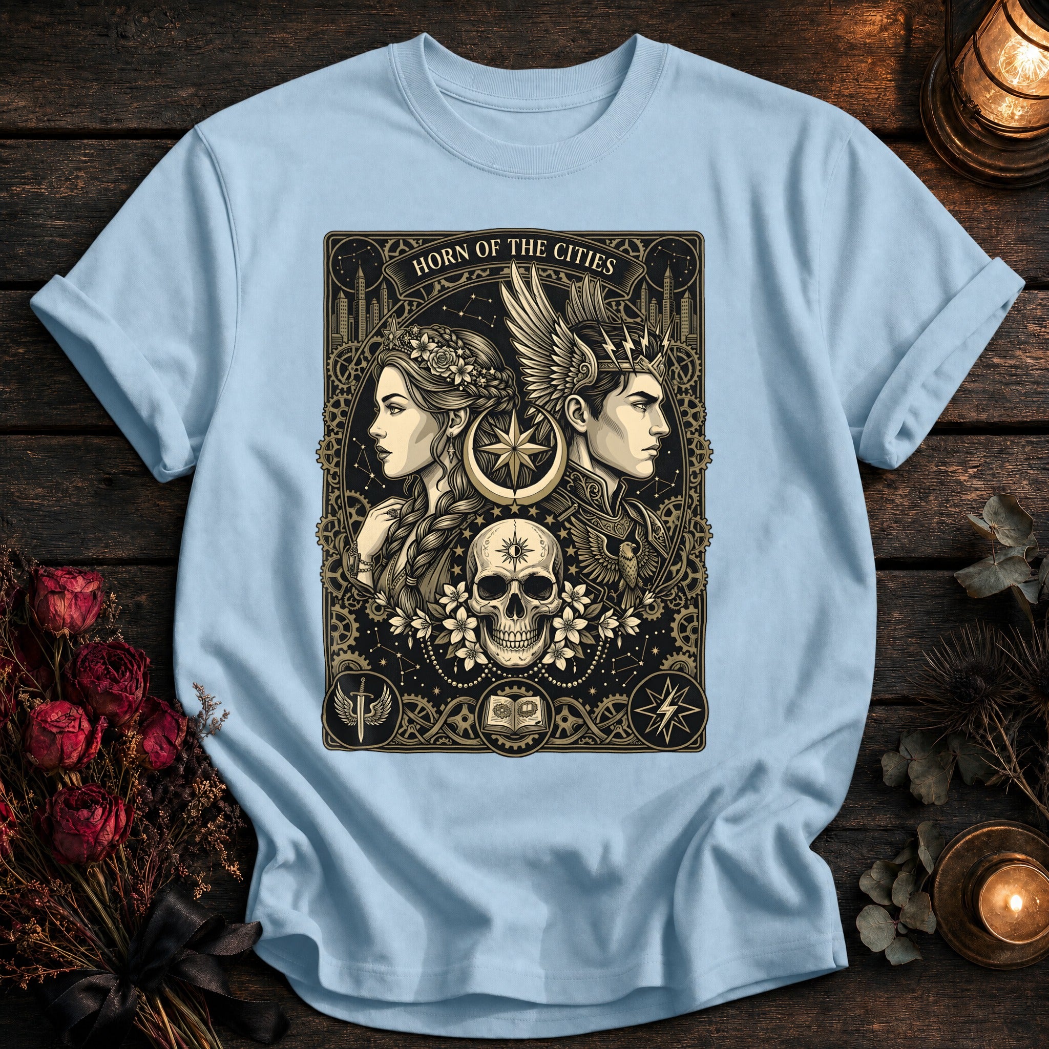 Horn Of The Cities Tarot - Chambray