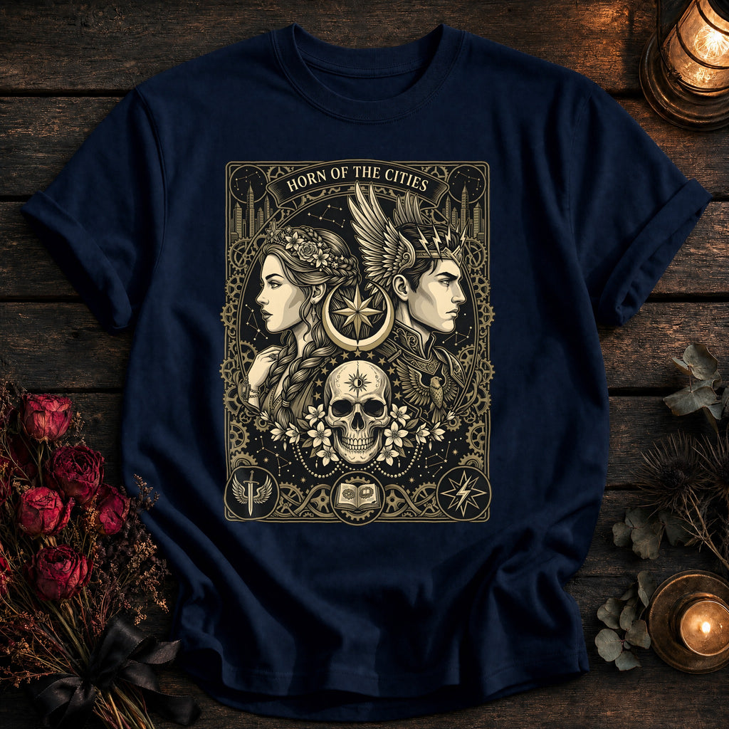 Horn Of The Cities Tarot - True Navy