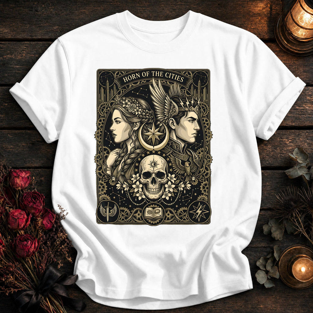 Horn Of The Cities Tarot - White