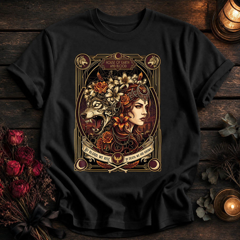 House Of Earth And Blood Tarot - Black