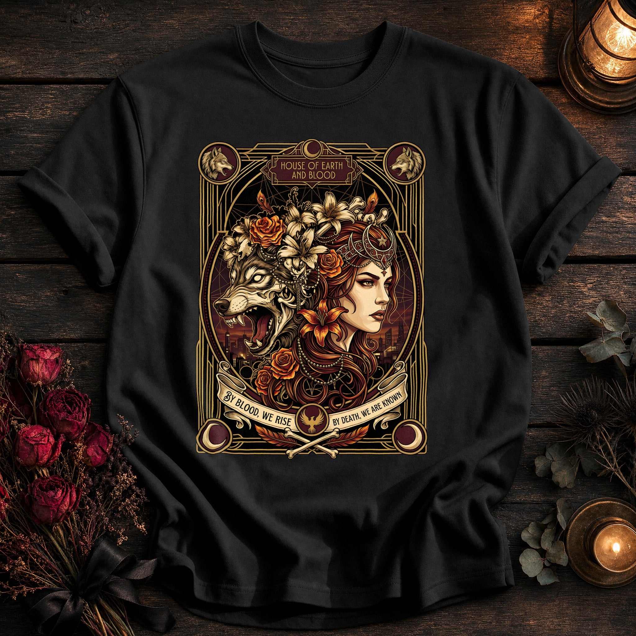 House Of Earth And Blood Tarot - Black