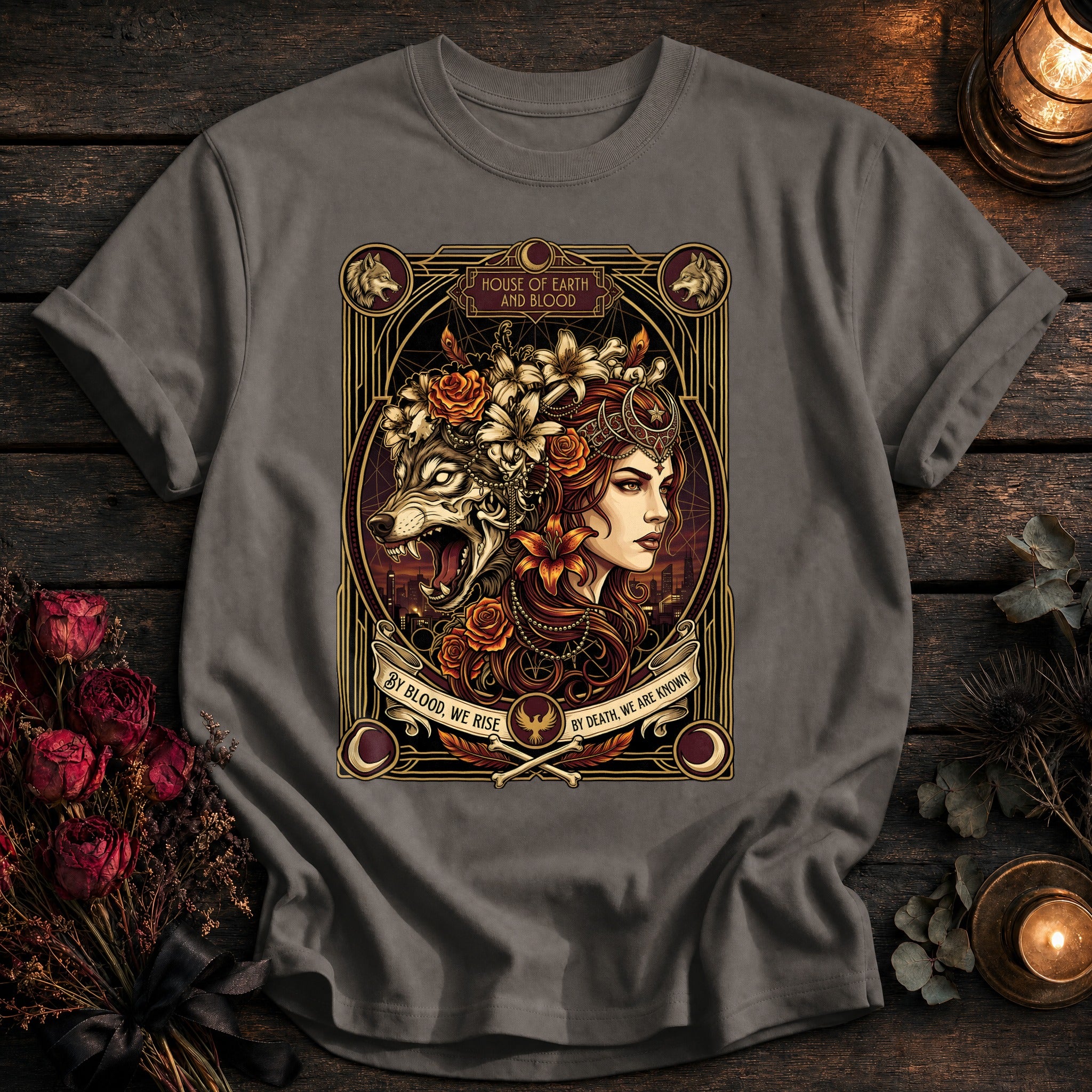 House Of Earth And Blood Tarot - Grey