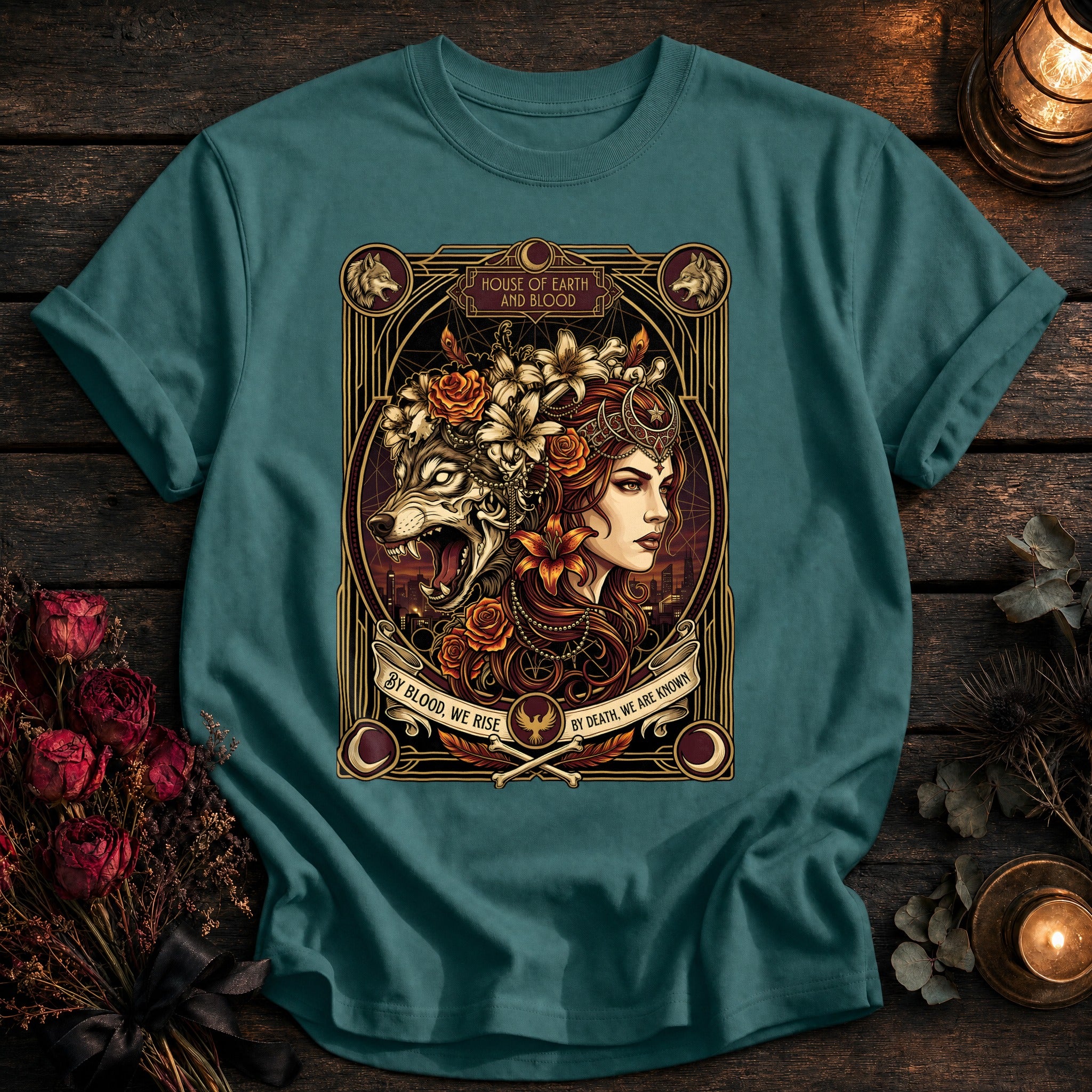 House Of Earth And Blood Tarot - Seafoam