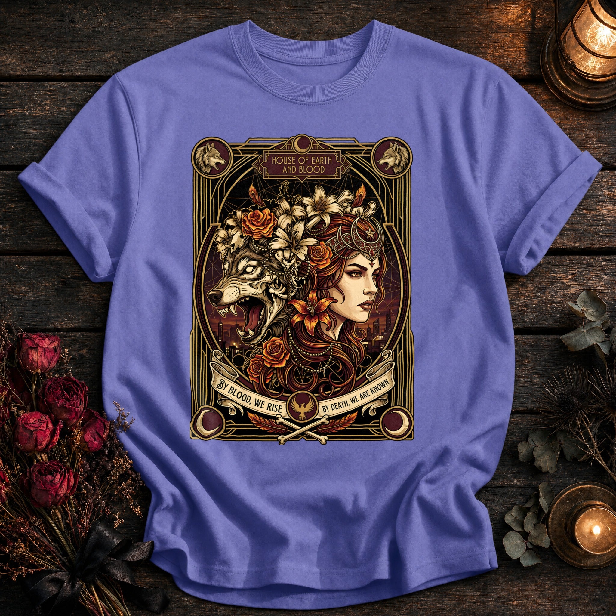 House Of Earth And Blood Tarot - Violet