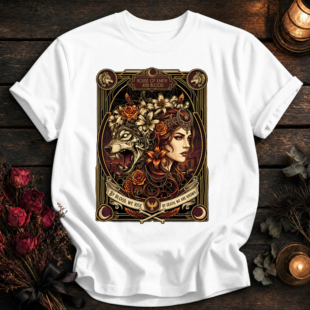 House Of Earth And Blood Tarot - White