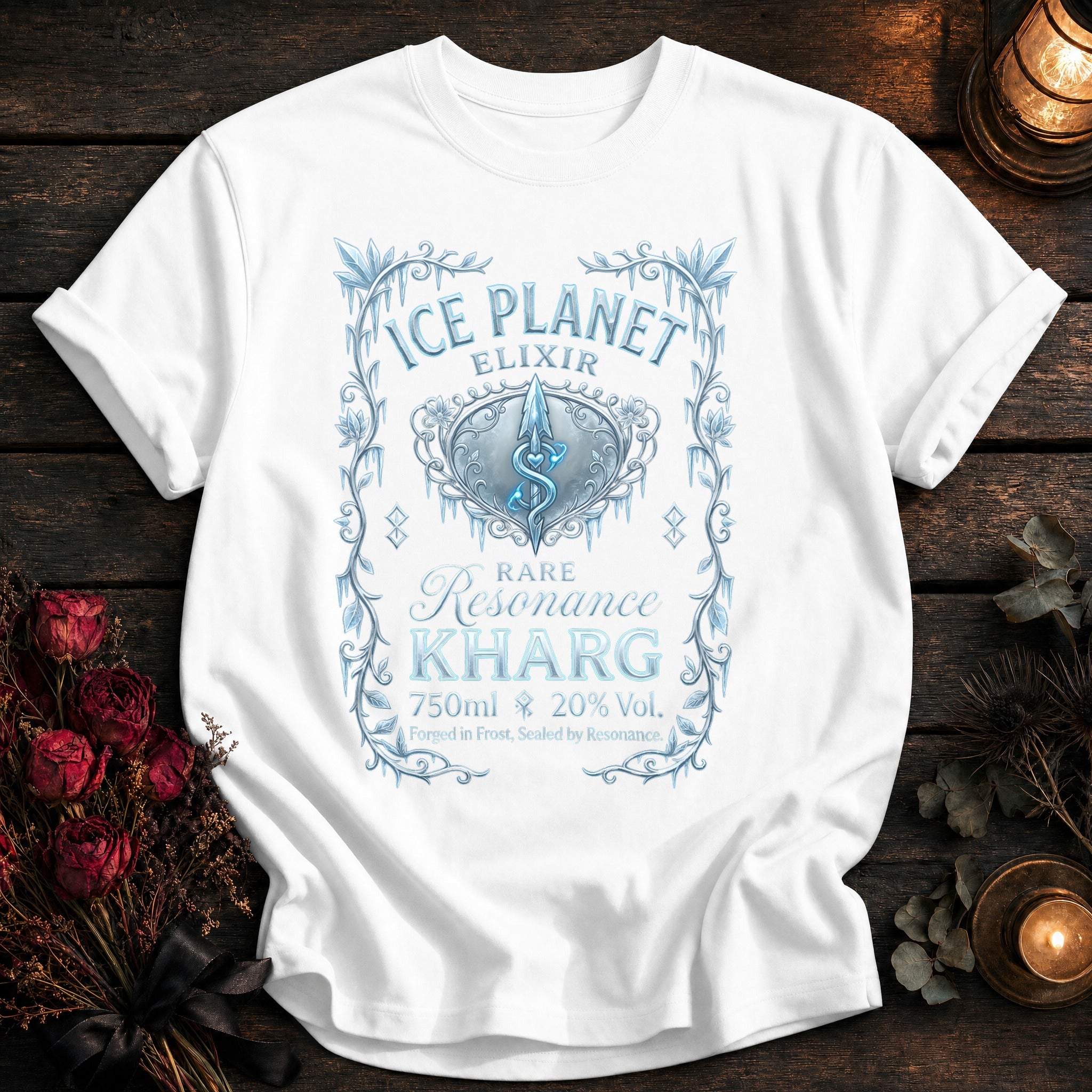 Kharg Elixir Label - White