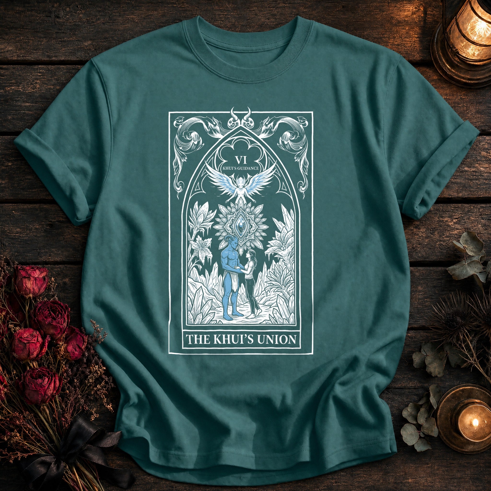 Khuis Union Tarot White - Seafoam