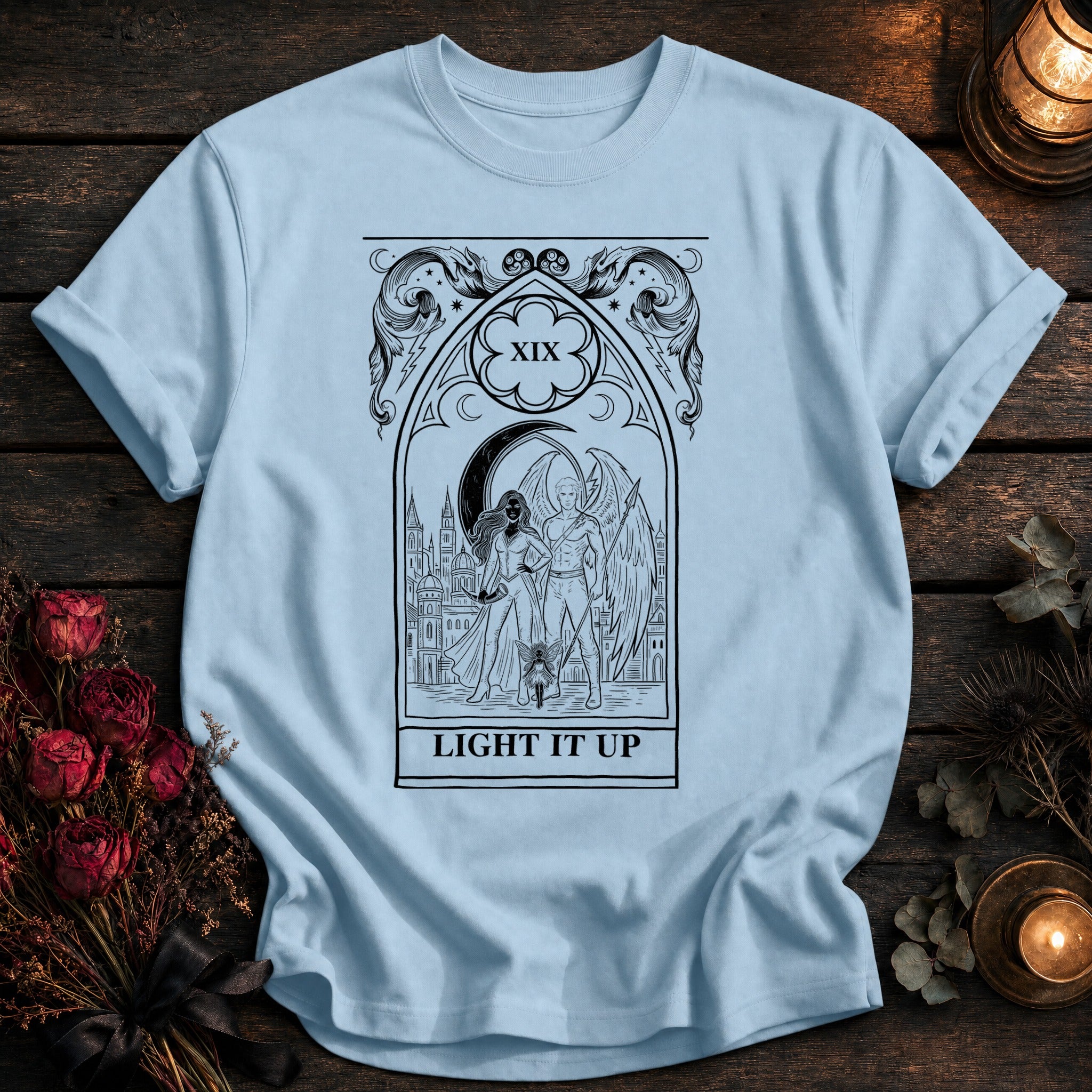 Light It Up Tarot Black - Chambray