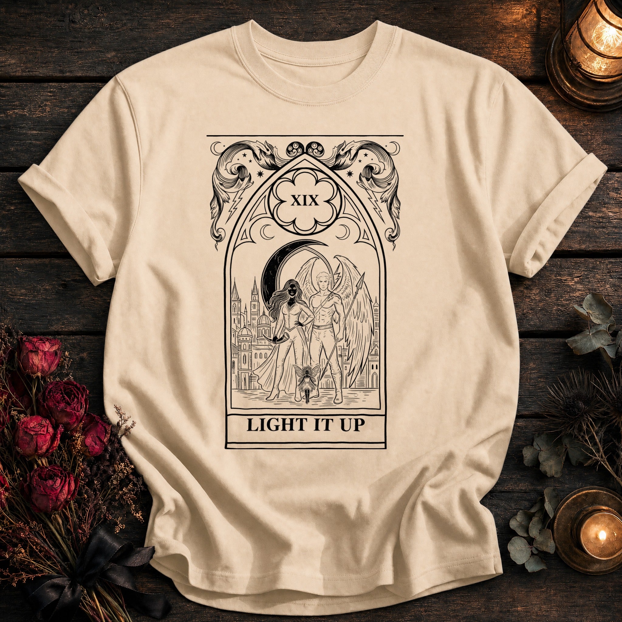 Light It Up Tarot Black - Ivory