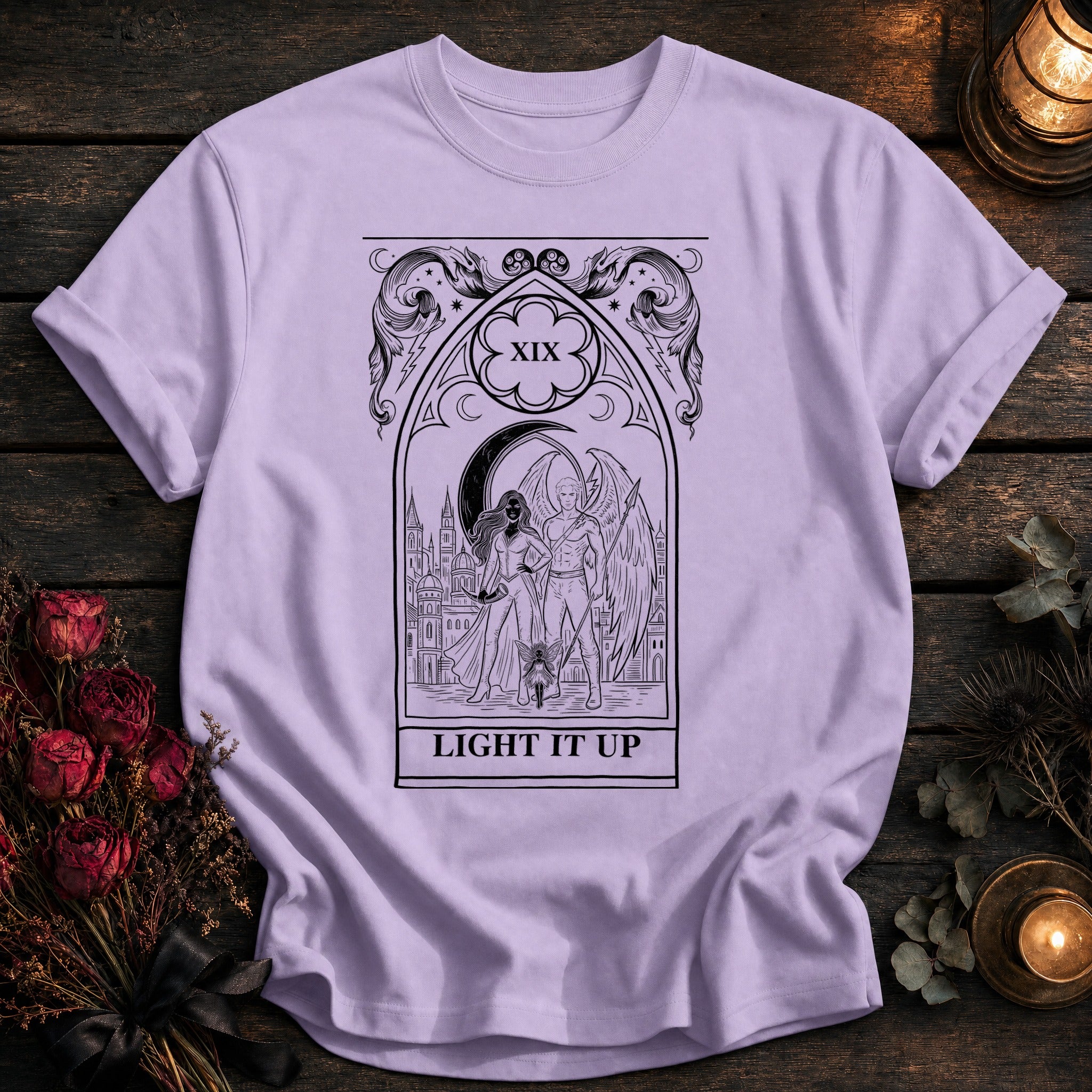 Light It Up Tarot Black - Orchid