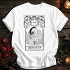 Light It Up Tarot Black - White