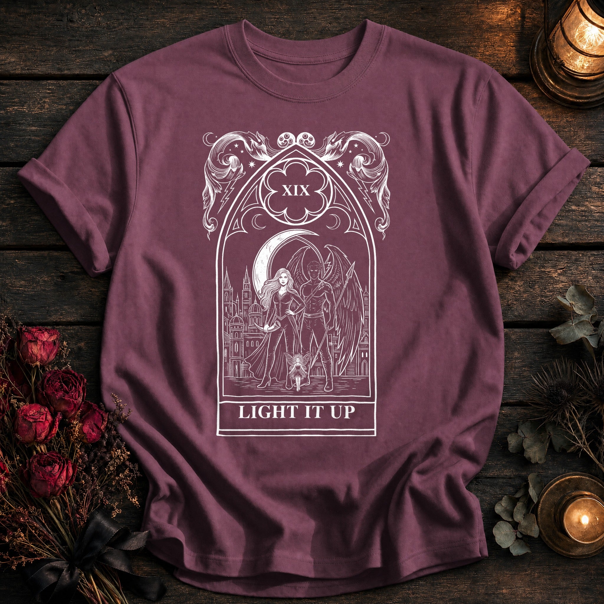 Light It Up Tarot White - Berry