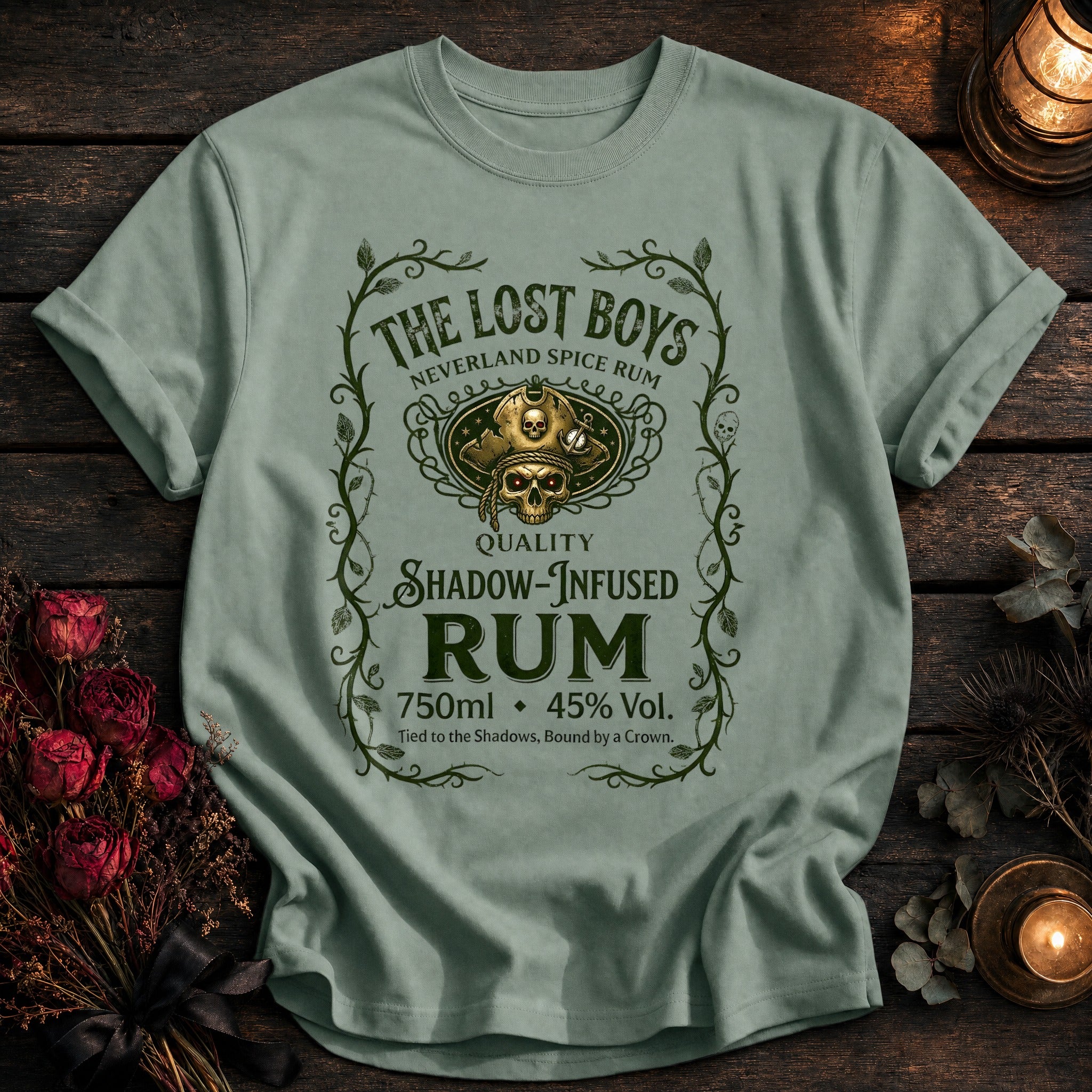 Lost Boys Shadow Infused Rum Label - Bay