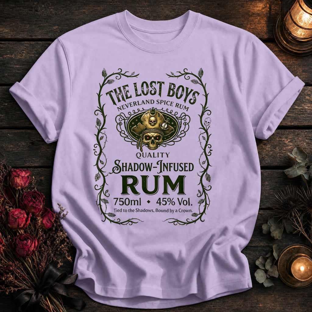Lost Boys Shadow Infused Rum Label - Orchid