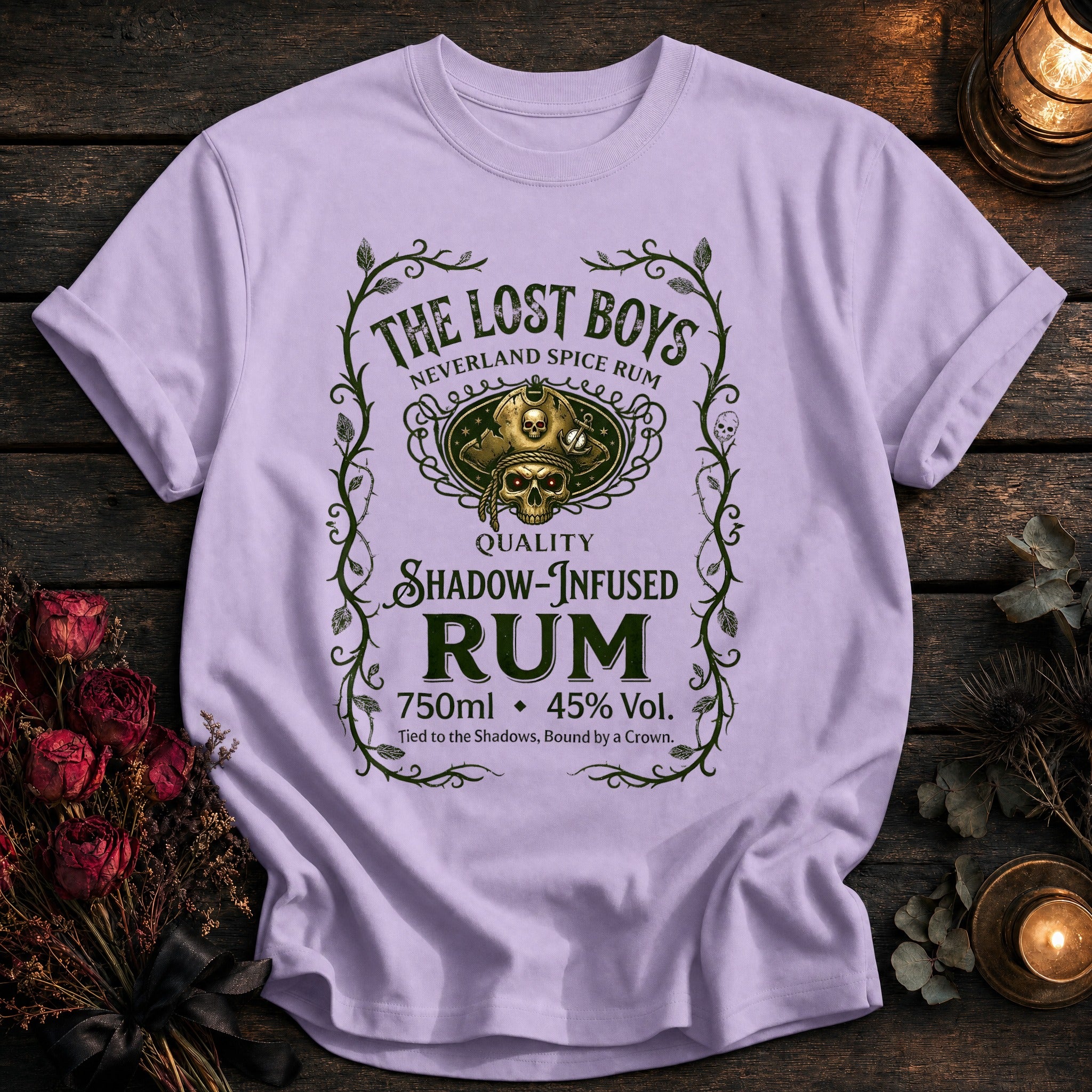 Lost Boys Shadow Infused Rum Label - Orchid