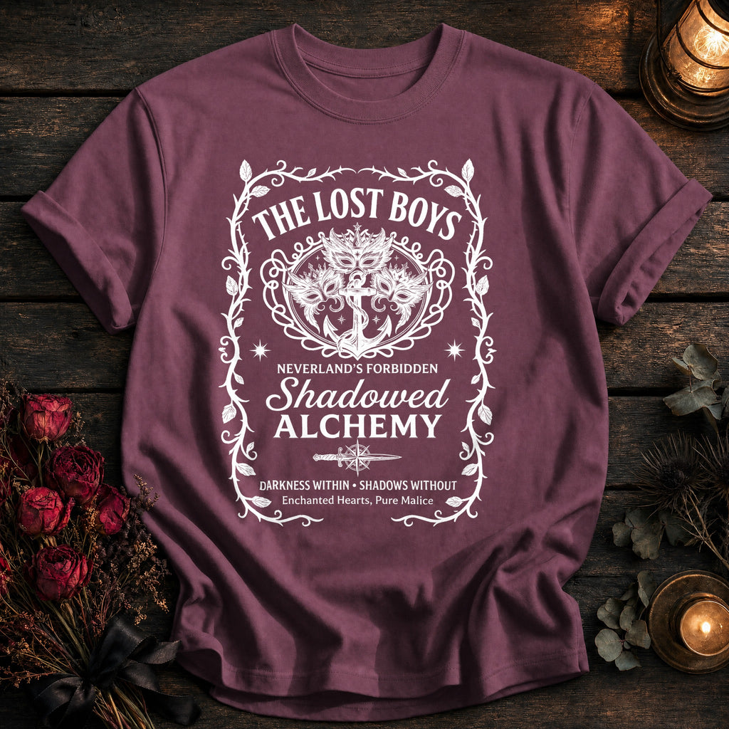 Lost Boys Shadowed Alchemy Label White - Berry