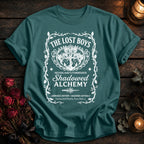 Lost Boys Shadowed Alchemy Label White - Seafoam