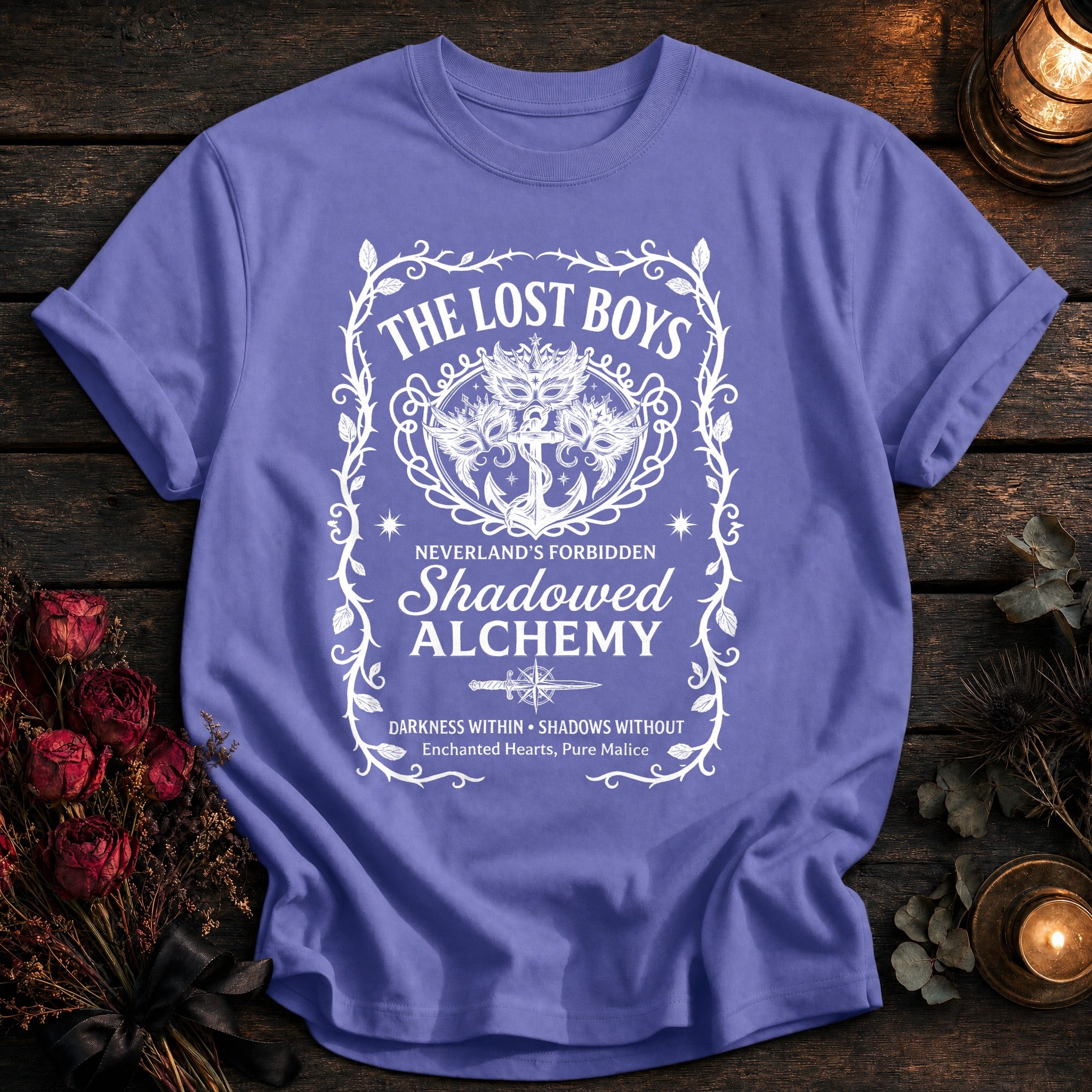 Lost Boys Shadowed Alchemy Label White - Violet